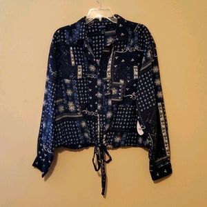 Women's Size L (12-14) Scoop Top